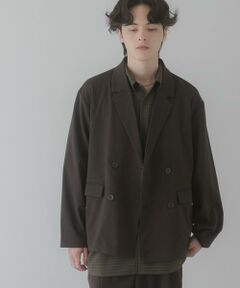 SENSE OF PLACE by URBAN RESEARCH / センスオブプレイス バイ アーバンリサーチ その他アウター | 『イージーケア/速乾』リネンライクダブルテーラードジャケット