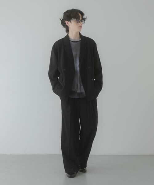 SENSE OF PLACE by URBAN RESEARCH / センスオブプレイス バイ アーバンリサーチ その他アウター | 『イージーケア/速乾』リネンライクダブルテーラードジャケット | 詳細6