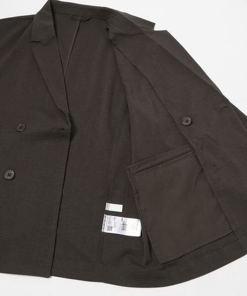 SENSE OF PLACE by URBAN RESEARCH / センスオブプレイス バイ アーバンリサーチ その他アウター | 『イージーケア/速乾』リネンライクダブルテーラードジャケット | 詳細24