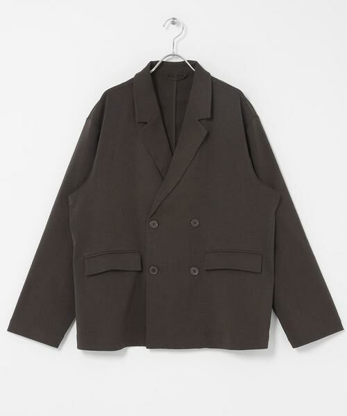 SENSE OF PLACE by URBAN RESEARCH / センスオブプレイス バイ アーバンリサーチ その他アウター | 『イージーケア/速乾』リネンライクダブルテーラードジャケット | 詳細22