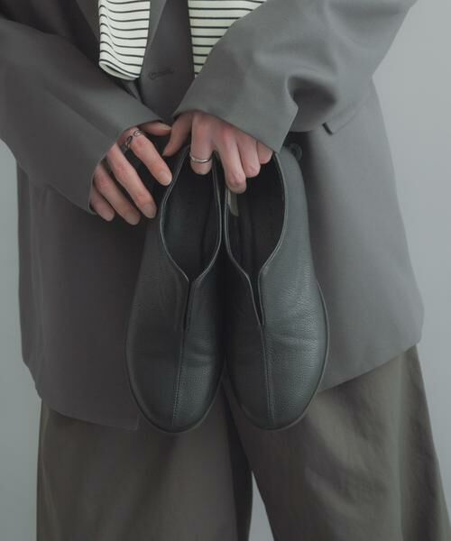 SENSE OF PLACE by URBAN RESEARCH / センスオブプレイス バイ アーバンリサーチ スニーカー | センタースリットスリッポンシューズ | 詳細1