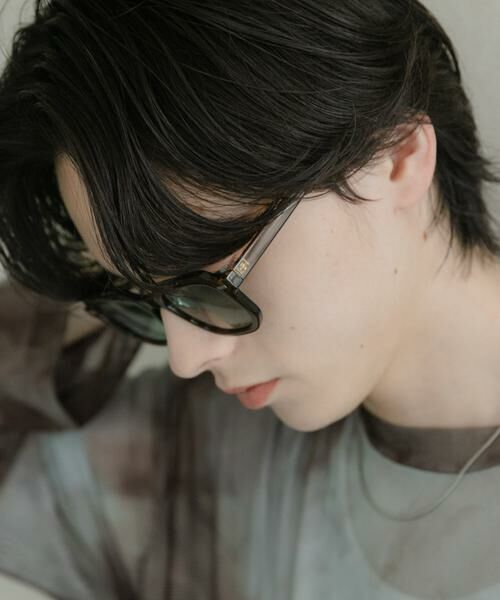 SENSE OF PLACE by URBAN RESEARCH / センスオブプレイス バイ アーバンリサーチ サングラス・メガネ | スクエアウェリントンサングラス（カーキ）