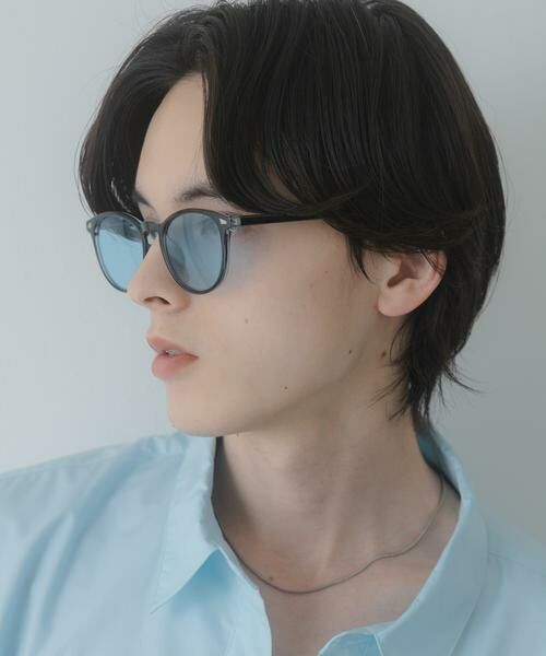 SENSE OF PLACE by URBAN RESEARCH / センスオブプレイス バイ アーバンリサーチ サングラス・メガネ | ボスリントンサングラス（ブルー）