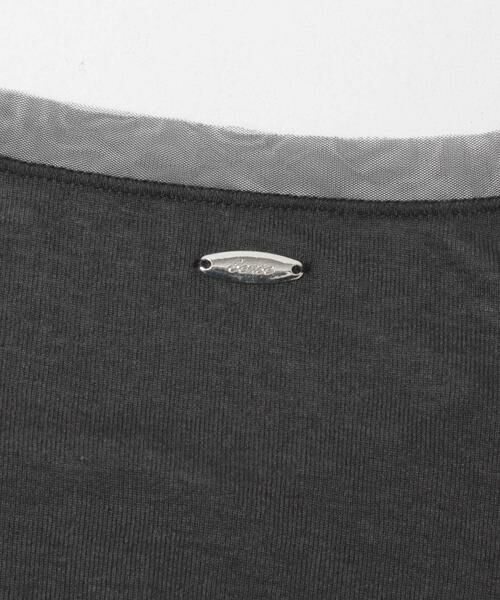 SENSE OF PLACE by URBAN RESEARCH / センスオブプレイス バイ アーバンリサーチ カーディガン・ボレロ | チュールシアーレイヤードカットカーディガン | 詳細28