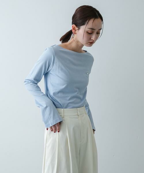 SENSE OF PLACE by URBAN RESEARCH / センスオブプレイス バイ アーバンリサーチ Tシャツ | ストレートボートネックシアーTシャツ | 詳細3