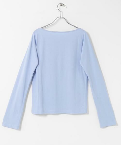 SENSE OF PLACE by URBAN RESEARCH / センスオブプレイス バイ アーバンリサーチ Tシャツ | ストレートボートネックシアーTシャツ | 詳細9