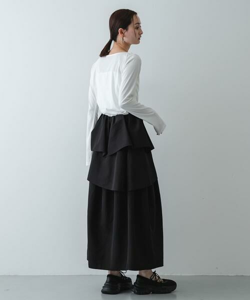 SENSE OF PLACE by URBAN RESEARCH / センスオブプレイス バイ アーバンリサーチ Tシャツ | ストレートボートネックシアーTシャツ | 詳細18