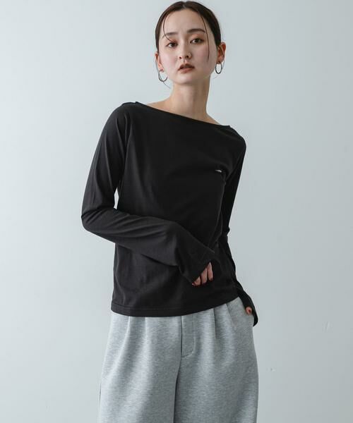 SENSE OF PLACE by URBAN RESEARCH / センスオブプレイス バイ アーバンリサーチ Tシャツ | ストレートボートネックシアーTシャツ | 詳細21