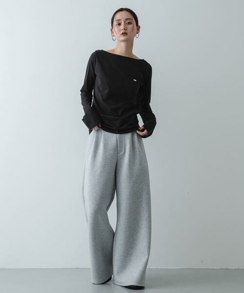 SENSE OF PLACE by URBAN RESEARCH / センスオブプレイス バイ アーバンリサーチ Tシャツ | ストレートボートネックシアーTシャツ | 詳細24