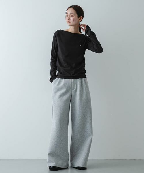 SENSE OF PLACE by URBAN RESEARCH / センスオブプレイス バイ アーバンリサーチ Tシャツ | ストレートボートネックシアーTシャツ | 詳細25