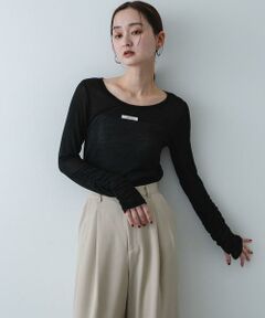 SENSE OF PLACE by URBAN RESEARCH / センスオブプレイス バイ アーバンリサーチ Tシャツ | Uネックピスネームシアートップ