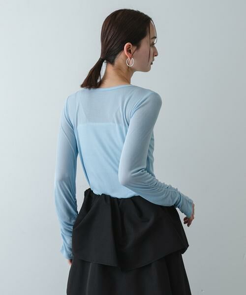 SENSE OF PLACE by URBAN RESEARCH / センスオブプレイス バイ アーバンリサーチ Tシャツ | Uネックピスネームシアートップ | 詳細3