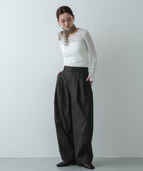 SENSE OF PLACE by URBAN RESEARCH / センスオブプレイス バイ アーバンリサーチ Tシャツ | Uネックピスネームシアートップ | 詳細14