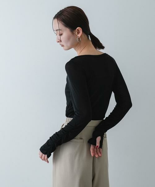 SENSE OF PLACE by URBAN RESEARCH / センスオブプレイス バイ アーバンリサーチ Tシャツ | Uネックピスネームシアートップ | 詳細21