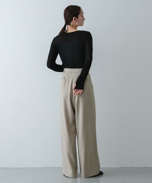 SENSE OF PLACE by URBAN RESEARCH / センスオブプレイス バイ アーバンリサーチ Tシャツ | Uネックピスネームシアートップ | 詳細23