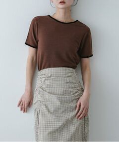 SENSE OF PLACE by URBAN RESEARCH / センスオブプレイス バイ アーバンリサーチ Tシャツ | バックオープンリンガーTシャツ(半袖)