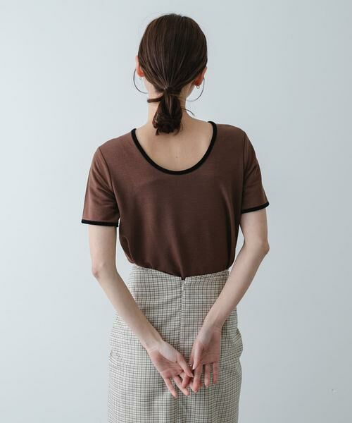 SENSE OF PLACE by URBAN RESEARCH / センスオブプレイス バイ アーバンリサーチ Tシャツ | バックオープンリンガーTシャツ(半袖) | 詳細2