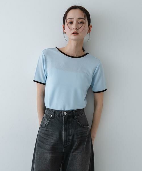 SENSE OF PLACE by URBAN RESEARCH / センスオブプレイス バイ アーバンリサーチ Tシャツ | バックオープンリンガーTシャツ(半袖) | 詳細7