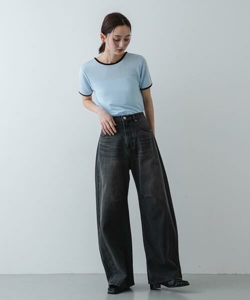 SENSE OF PLACE by URBAN RESEARCH / センスオブプレイス バイ アーバンリサーチ Tシャツ | バックオープンリンガーTシャツ(半袖) | 詳細9