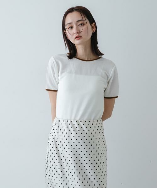 SENSE OF PLACE by URBAN RESEARCH / センスオブプレイス バイ アーバンリサーチ Tシャツ | バックオープンリンガーTシャツ(半袖) | 詳細13