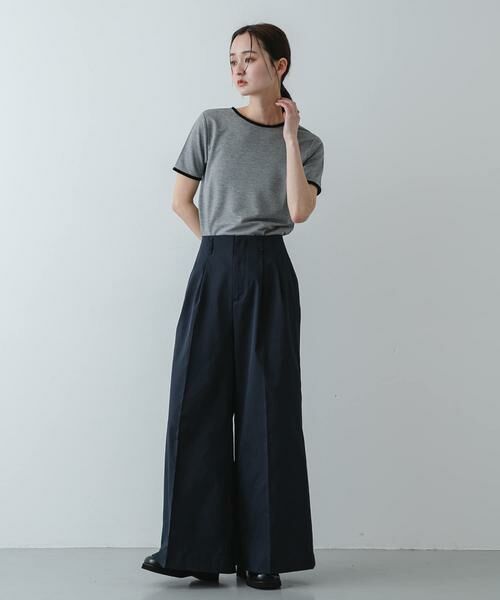 SENSE OF PLACE by URBAN RESEARCH / センスオブプレイス バイ アーバンリサーチ Tシャツ | バックオープンリンガーTシャツ(半袖) | 詳細22