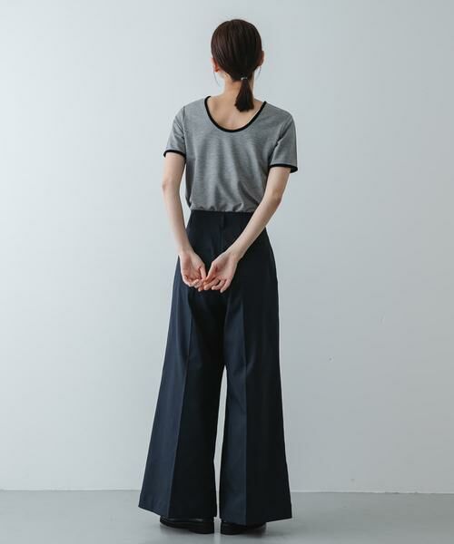 SENSE OF PLACE by URBAN RESEARCH / センスオブプレイス バイ アーバンリサーチ Tシャツ | バックオープンリンガーTシャツ(半袖) | 詳細23