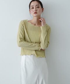 SENSE OF PLACE by URBAN RESEARCH / センスオブプレイス バイ アーバンリサーチ Tシャツ | ジャガードクロップドトップ