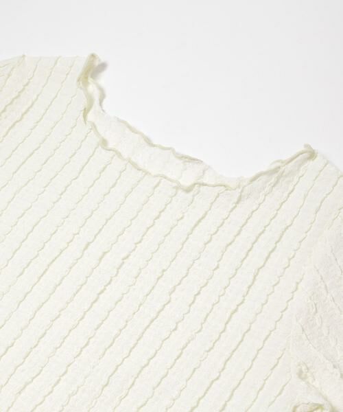 SENSE OF PLACE by URBAN RESEARCH / センスオブプレイス バイ アーバンリサーチ Tシャツ | ジャガードクロップドトップ | 詳細6