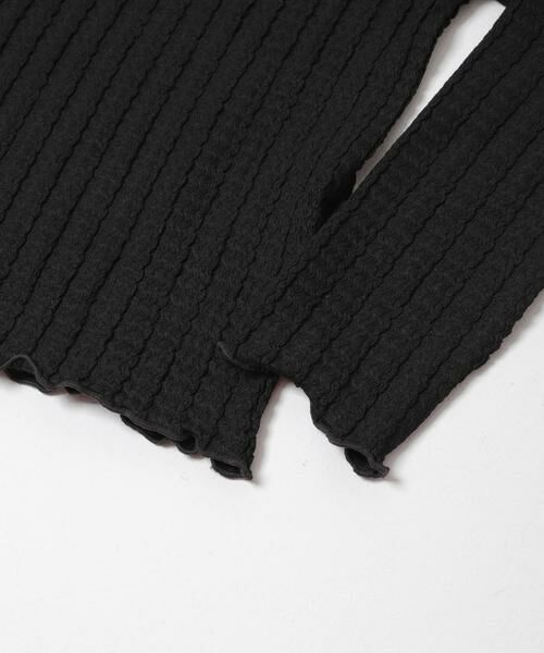 SENSE OF PLACE by URBAN RESEARCH / センスオブプレイス バイ アーバンリサーチ Tシャツ | ジャガードクロップドトップ | 詳細17