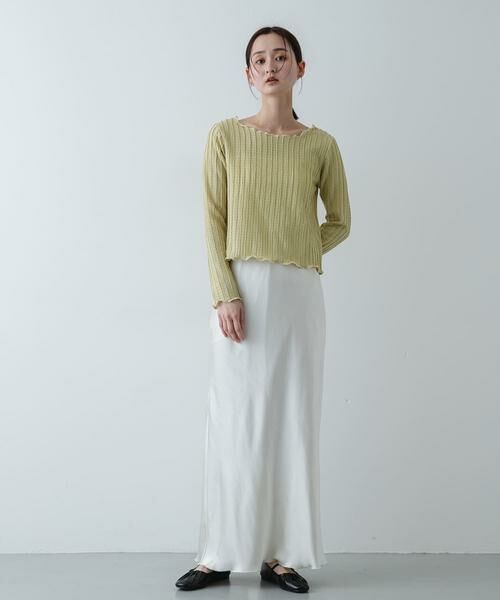 SENSE OF PLACE by URBAN RESEARCH / センスオブプレイス バイ アーバンリサーチ Tシャツ | ジャガードクロップドトップ | 詳細21