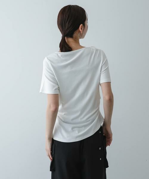 SENSE OF PLACE by URBAN RESEARCH / センスオブプレイス バイ アーバンリサーチ Tシャツ | アシメデザインTシャツ(半袖) | 詳細4