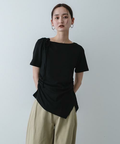 SENSE OF PLACE by URBAN RESEARCH / センスオブプレイス バイ アーバンリサーチ Tシャツ | アシメデザインTシャツ(半袖) | 詳細10