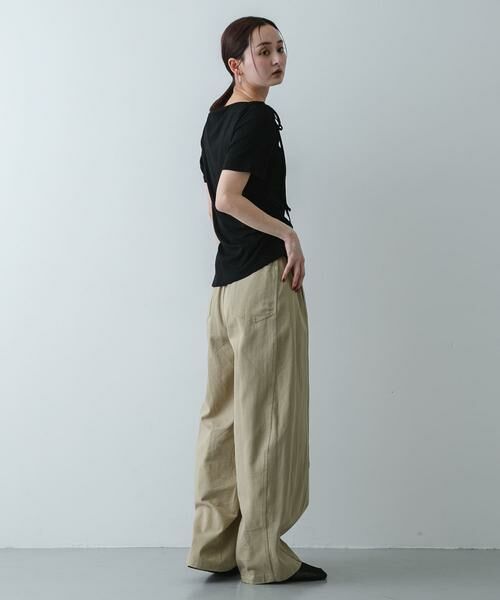 SENSE OF PLACE by URBAN RESEARCH / センスオブプレイス バイ アーバンリサーチ Tシャツ | アシメデザインTシャツ(半袖) | 詳細13