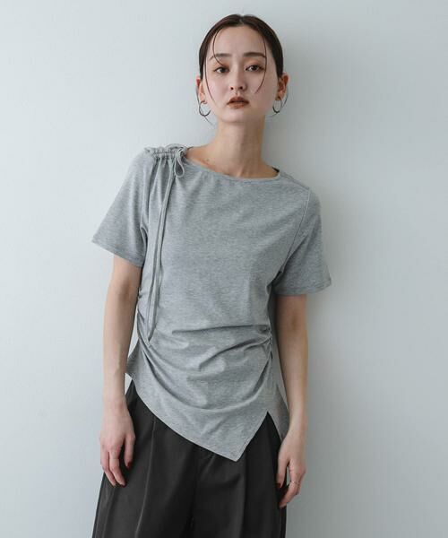 SENSE OF PLACE by URBAN RESEARCH / センスオブプレイス バイ アーバンリサーチ Tシャツ | アシメデザインTシャツ(半袖) | 詳細18