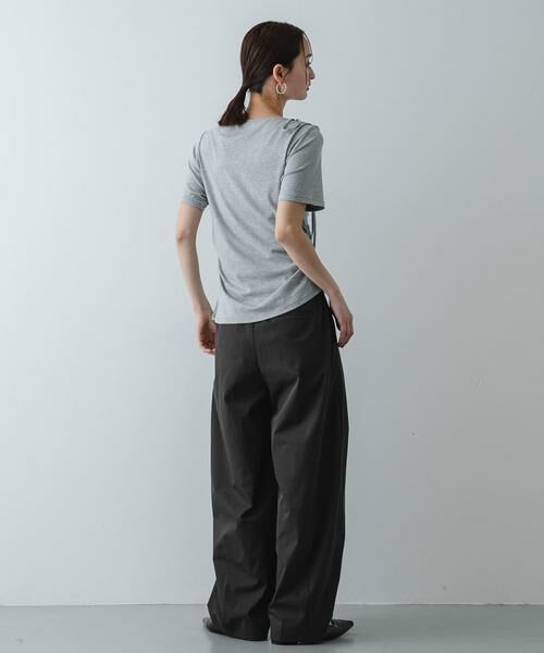 SENSE OF PLACE by URBAN RESEARCH / センスオブプレイス バイ アーバンリサーチ Tシャツ | アシメデザインTシャツ(半袖) | 詳細21