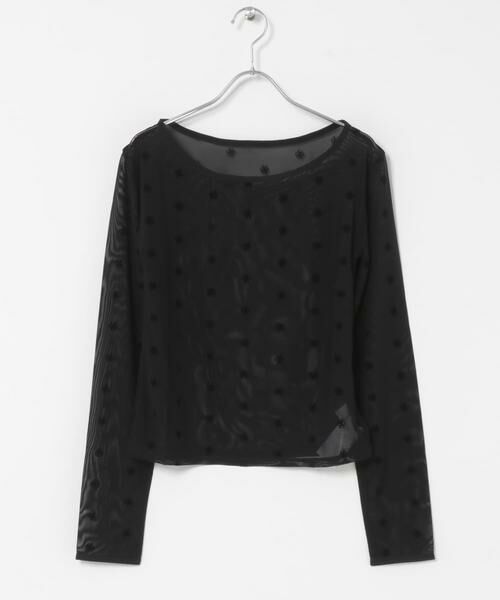 SENSE OF PLACE by URBAN RESEARCH / センスオブプレイス バイ アーバンリサーチ Tシャツ | モチーフシアーカットトップ | 詳細7