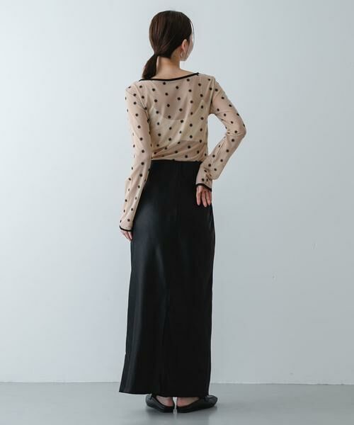 SENSE OF PLACE by URBAN RESEARCH / センスオブプレイス バイ アーバンリサーチ Tシャツ | モチーフシアーカットトップ | 詳細12