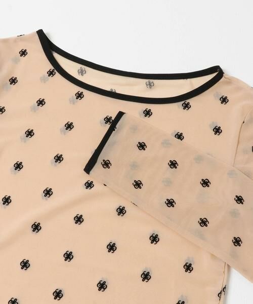 SENSE OF PLACE by URBAN RESEARCH / センスオブプレイス バイ アーバンリサーチ Tシャツ | モチーフシアーカットトップ | 詳細14