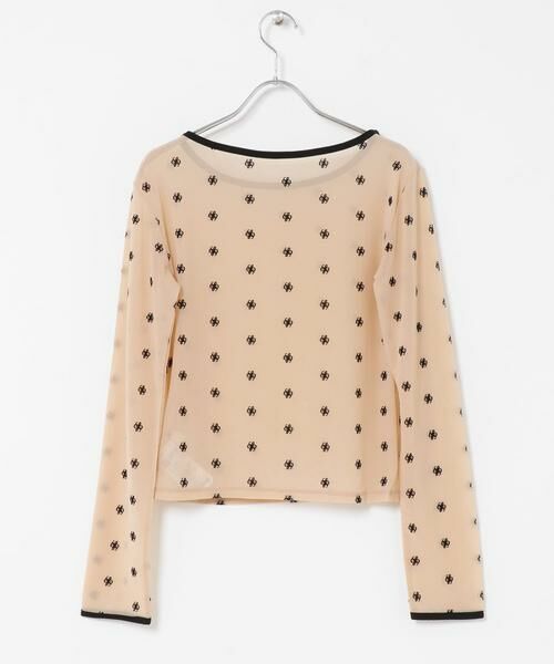 SENSE OF PLACE by URBAN RESEARCH / センスオブプレイス バイ アーバンリサーチ Tシャツ | モチーフシアーカットトップ | 詳細15