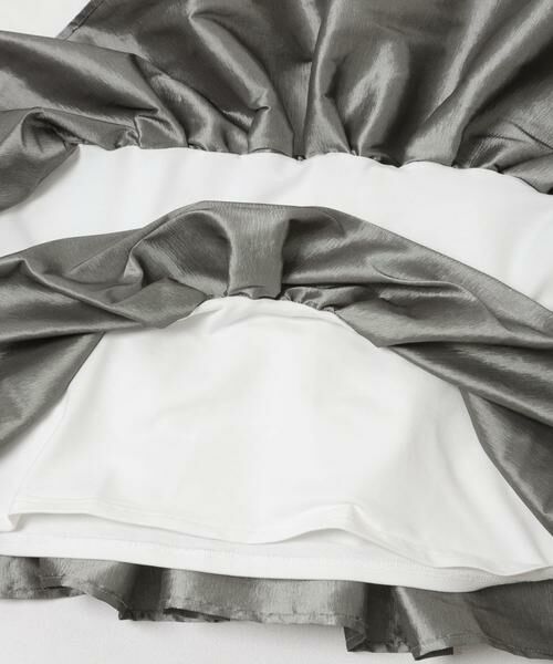 SENSE OF PLACE by URBAN RESEARCH / センスオブプレイス バイ アーバンリサーチ Tシャツ | シャイニーフリルドッキングカットトップ | 詳細19