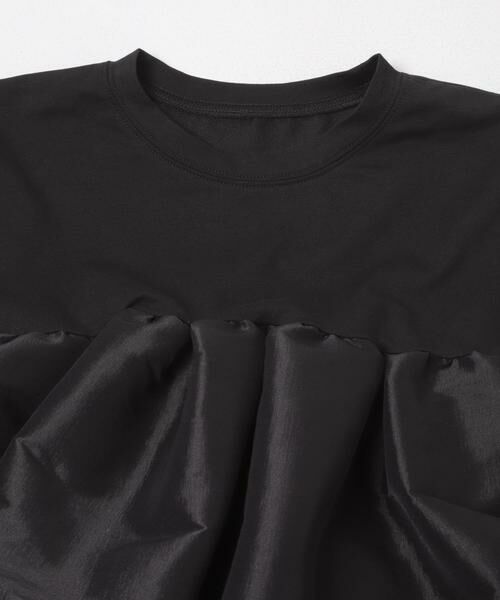 SENSE OF PLACE by URBAN RESEARCH / センスオブプレイス バイ アーバンリサーチ Tシャツ | シャイニーフリルドッキングカットトップ | 詳細27