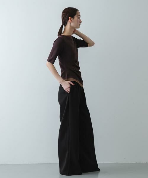 SENSE OF PLACE by URBAN RESEARCH / センスオブプレイス バイ アーバンリサーチ ニット・セーター | 『洗濯可』レイヤードアシメセーター | 詳細7