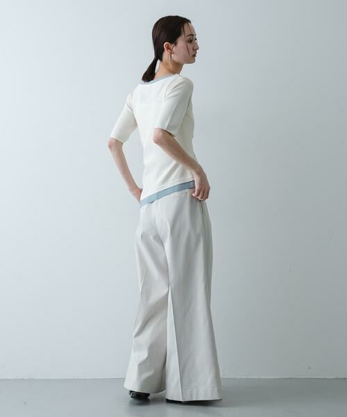 SENSE OF PLACE by URBAN RESEARCH / センスオブプレイス バイ アーバンリサーチ ニット・セーター | 『洗濯可』レイヤードアシメセーター | 詳細14