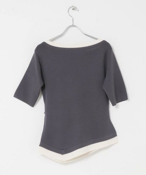 SENSE OF PLACE by URBAN RESEARCH / センスオブプレイス バイ アーバンリサーチ ニット・セーター | 『洗濯可』レイヤードアシメセーター | 詳細24