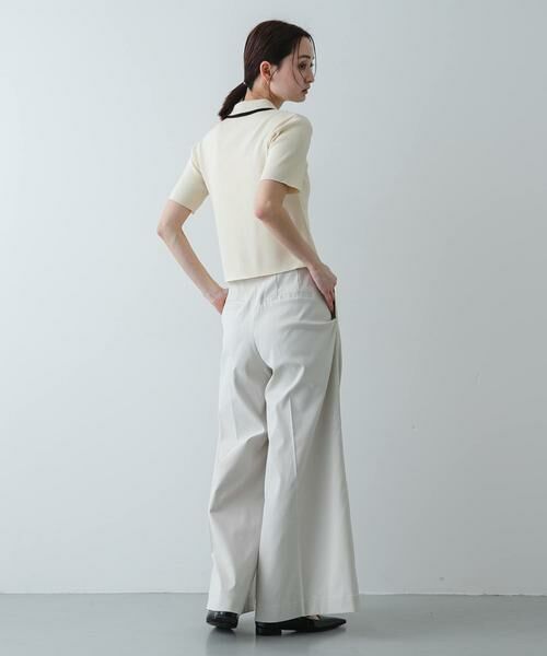 SENSE OF PLACE by URBAN RESEARCH / センスオブプレイス バイ アーバンリサーチ ニット・セーター | バイカラーエリツキホックニット | 詳細18