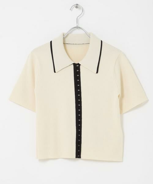 SENSE OF PLACE by URBAN RESEARCH / センスオブプレイス バイ アーバンリサーチ ニット・セーター | バイカラーエリツキホックニット | 詳細19