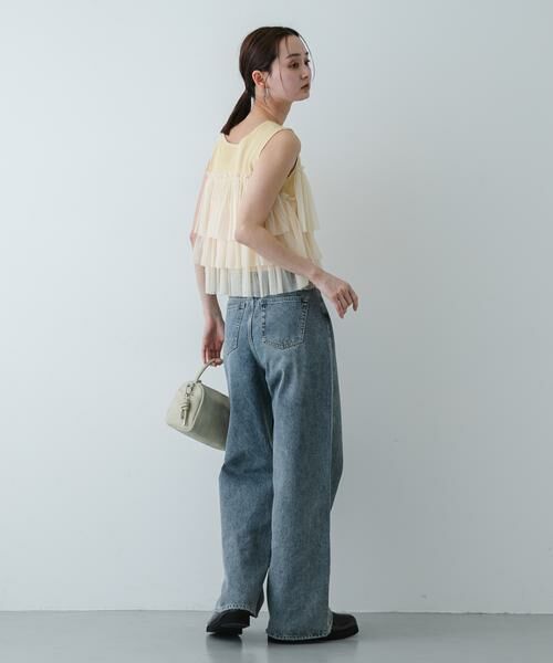 SENSE OF PLACE by URBAN RESEARCH / センスオブプレイス バイ アーバンリサーチ ニット・セーター | 『洗濯可』ダブルジップフリルニットトップ | 詳細5