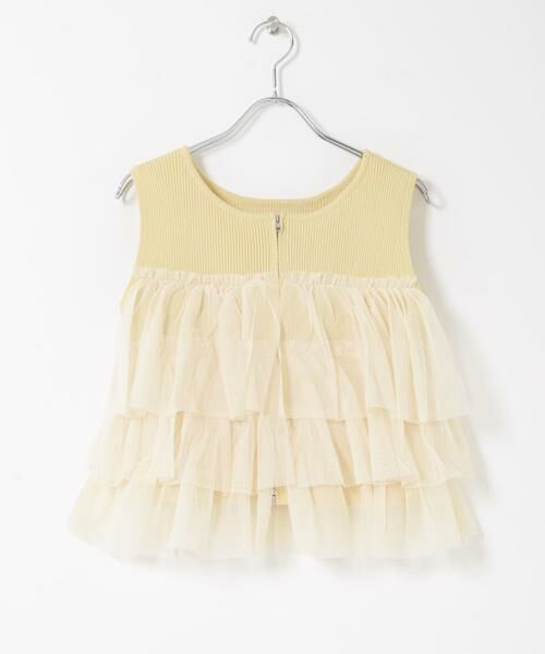 SENSE OF PLACE by URBAN RESEARCH / センスオブプレイス バイ アーバンリサーチ ニット・セーター | 『洗濯可』ダブルジップフリルニットトップ | 詳細6