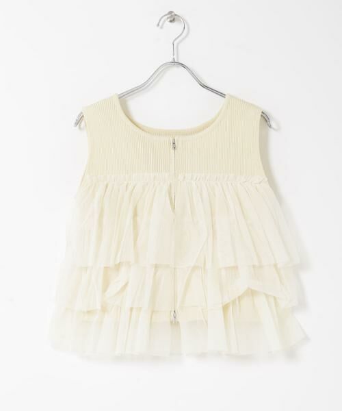 SENSE OF PLACE by URBAN RESEARCH / センスオブプレイス バイ アーバンリサーチ ニット・セーター | 『洗濯可』ダブルジップフリルニットトップ | 詳細18