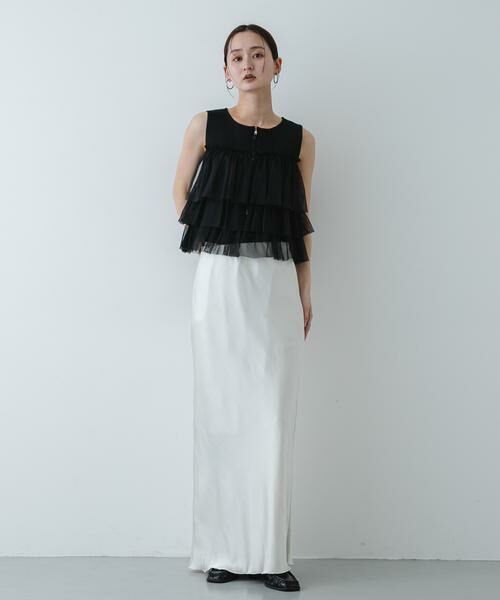 SENSE OF PLACE by URBAN RESEARCH / センスオブプレイス バイ アーバンリサーチ ニット・セーター | 『洗濯可』ダブルジップフリルニットトップ | 詳細23